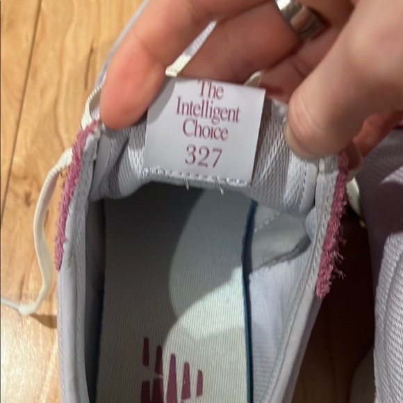 New Balance Purple and White Sneakers - Picture 5 of 7